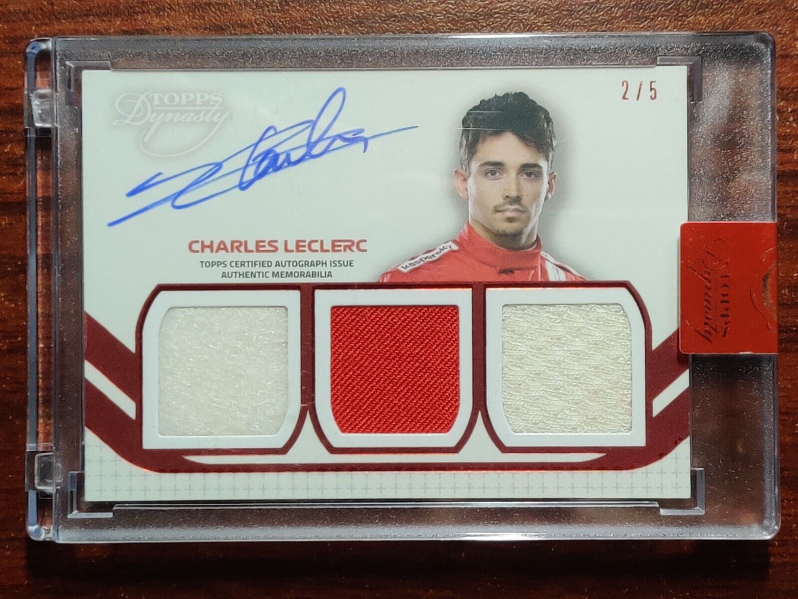 2021 TOPPS FORMULA 1 #33 CHARLES LECLERC POP 3 PSA 10 X3810280-004