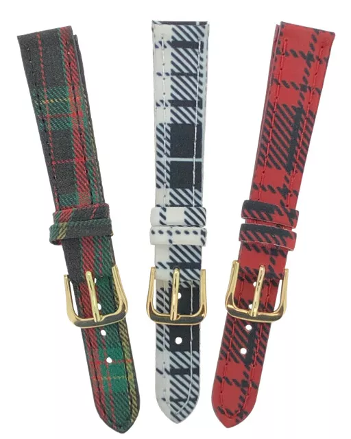 Plaid watch band hot sale