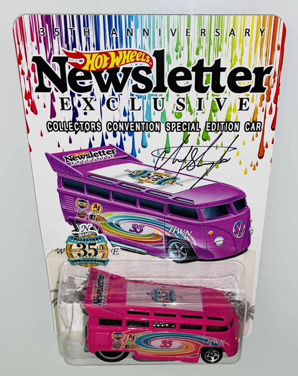 HOT WHEELS 35th LOS ANGELES CONVENTION NEWSLETTER VW DRAG