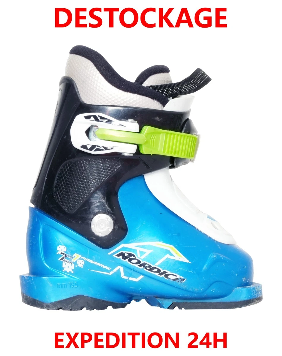 Chaussure De Ski Enfant Vintage – Nordic Norm, Pointure 25, Neuve