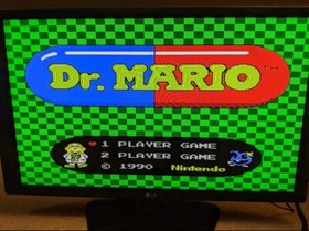Dr Mario - Authentic Nintendo NES Game - Tested & Works!