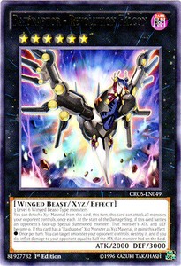 Raidraptor - Revolution Falcon - CROS-EN049 - Rare - 1st Edition x3 - Near Mint