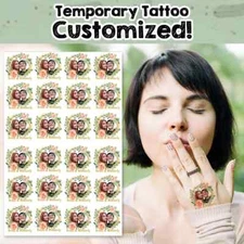 Customized Waterproof Temporary Tattoo Sticker DIY Fake Tatoo,For Logo/wedding
