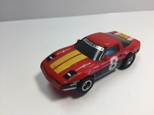 AFX / TOMY CORVETTE Red Yellow 8 Ultra G Chassis Model Motoring Aurora NEW