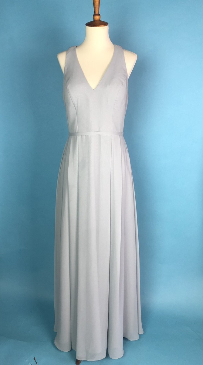 dolphin grey bridesmaid dresses Azazie Formal Long Dress in Size 6 Pockets Float down the aisle