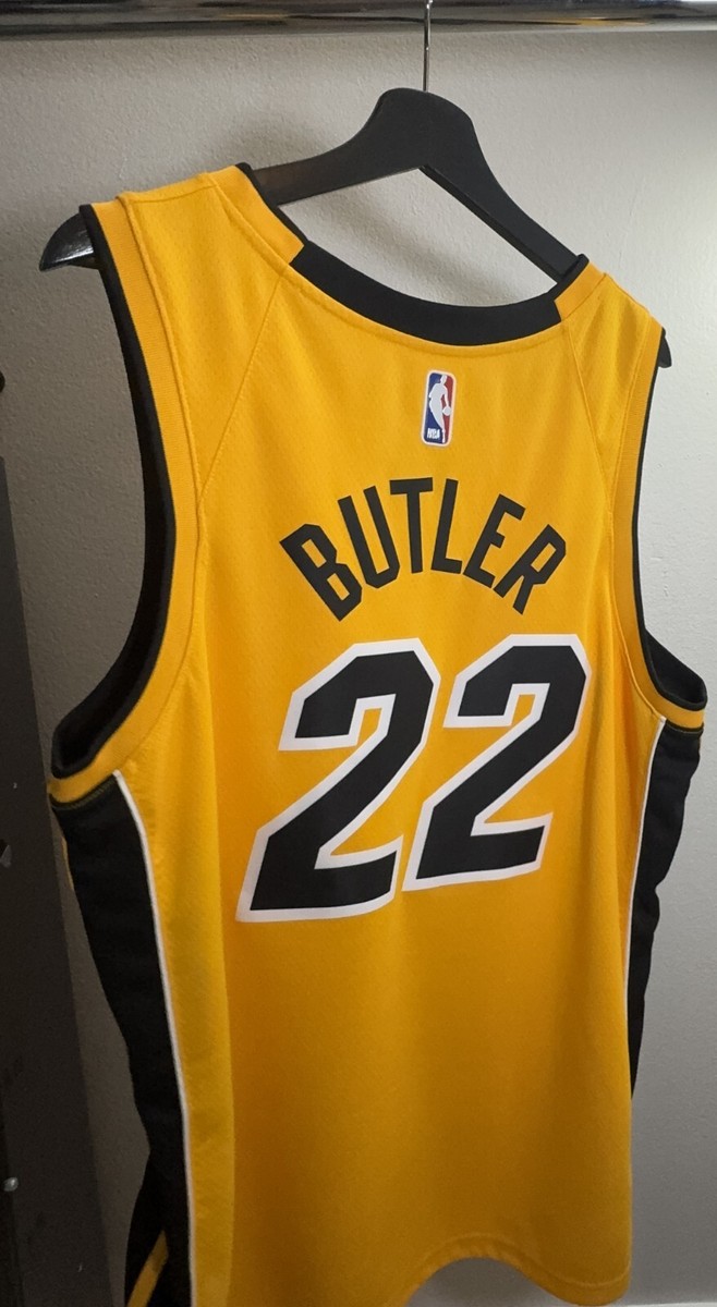 jimmy butler nike trophy gold swingman jersey