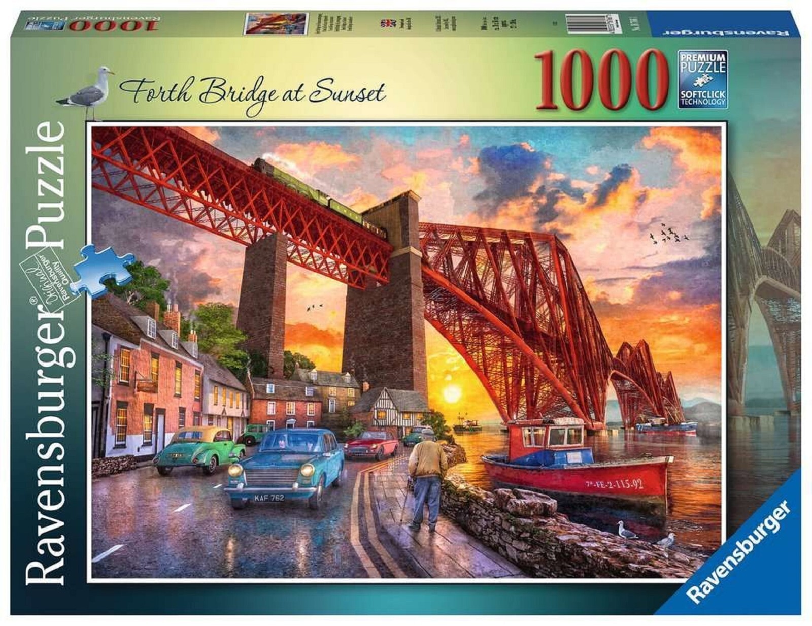 Ravensburger Jigsaw Puzzle 1000 Pcs Scotland Forth Bridge At Sunset 167661