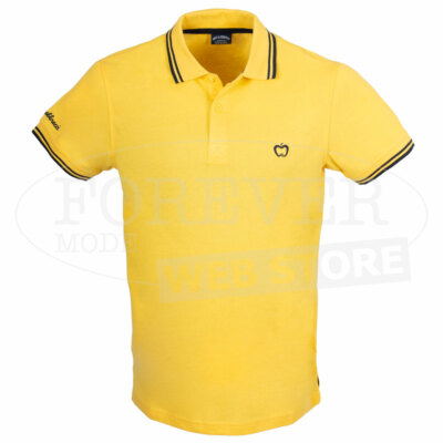 Men's Polo Baci & Abbracci With Front Logo On The Neck And Sleeve - BAM1420 X