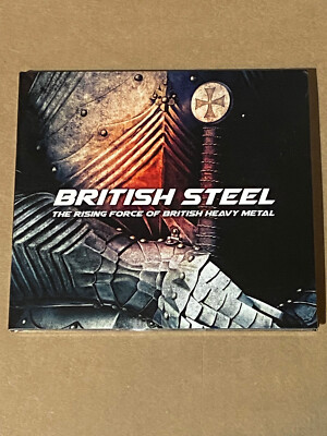 BRITISH STEEL - The Rising Force Of British Heavy Metal - CD - Compilation - TOP