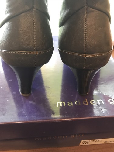 Madden Girl Virtuaal Snappyy Grey Paris Booties 10 - Picture 4 of 9