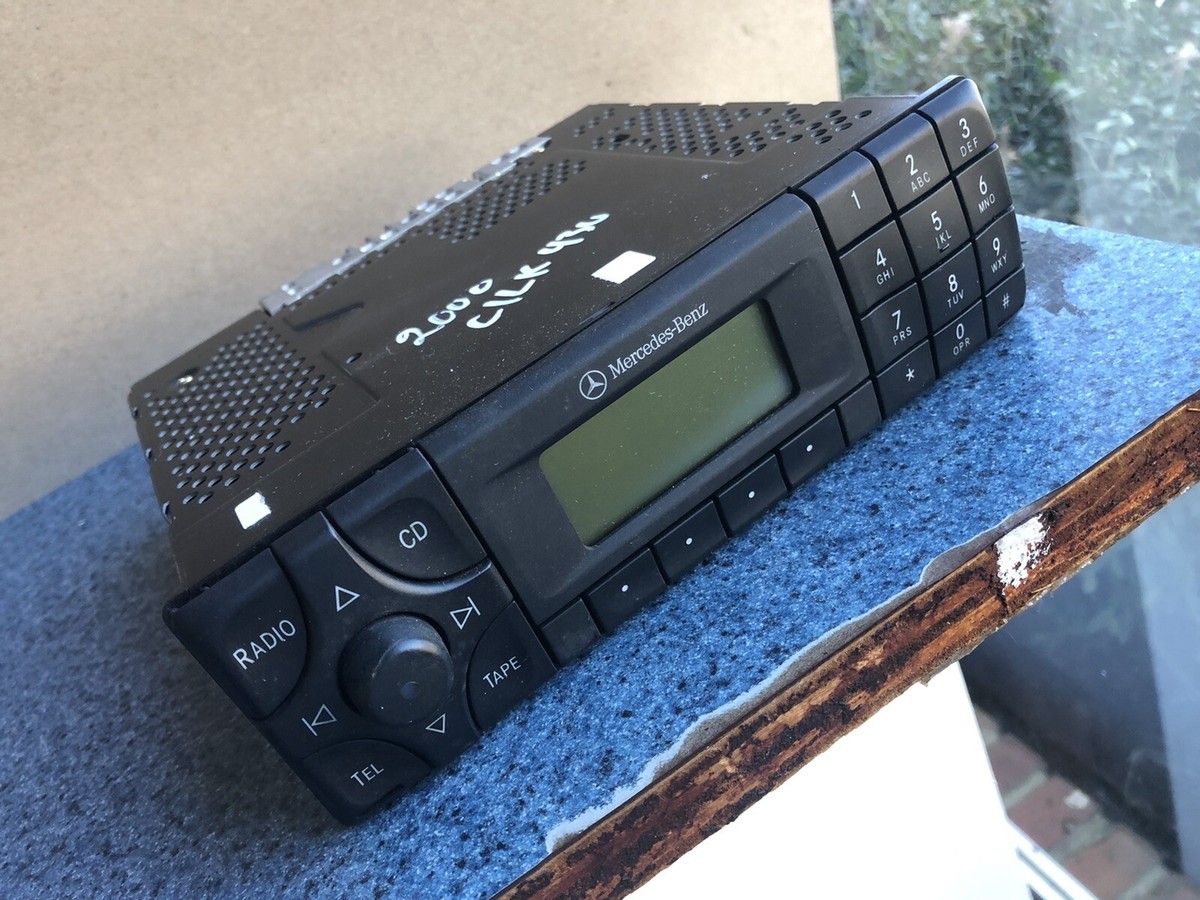 2000-2002 Mercedes-Benz W208 W210 RADIO CASSETTE E320 E430 CLK430