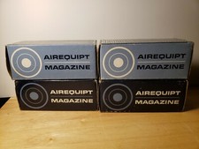 Lot of 4 AIREQUIPT MAGAZINE AUTOMATIC SLIDE CHANGER 2"x2" Slides Holds 36 Slides