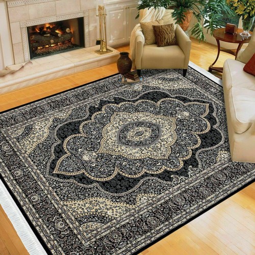 Neu Traditionell Vintage Großflächenteppich Wohnzimmer Schlafzimmer Teppich Rug Floor Mat* - Bild 6 von 17