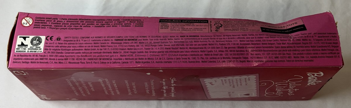 Barbie Doll Valentine Wishes Special Edition Mattel for sale