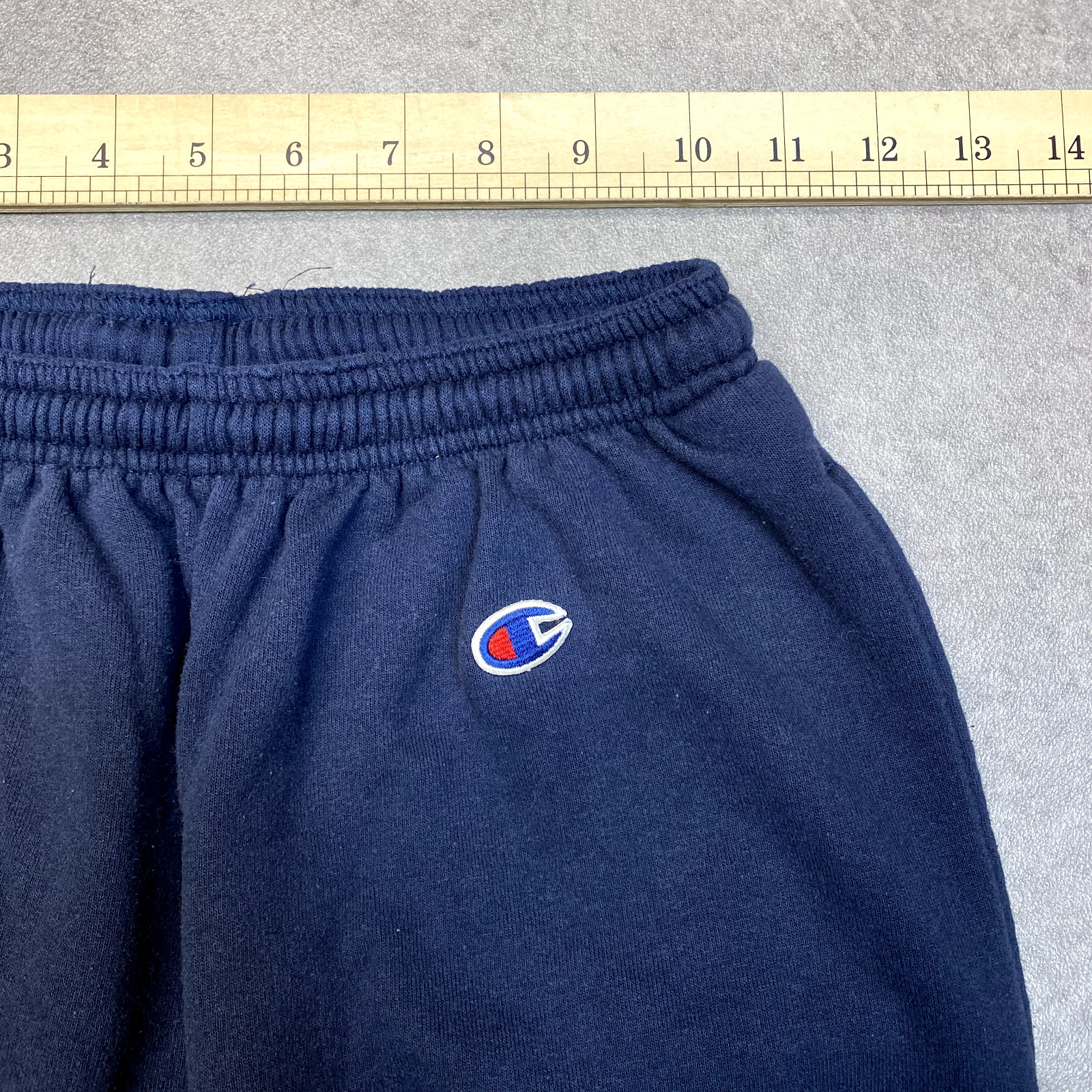 Champion Joggers Mens Small Tapered Relaxed Fit Sports Joggers, Blue image 4