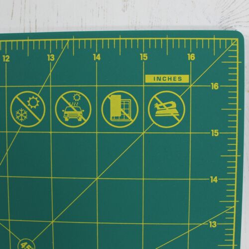 OLFA Rotating Cutting Mat Green Rotary Self Healing 17” Craft Mat - Picture 2 of 5