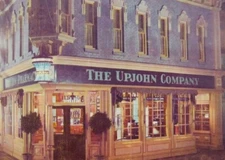 The Upjohn Company Disneyland Amusement Park Drug Store Chrome Vintage Postcard