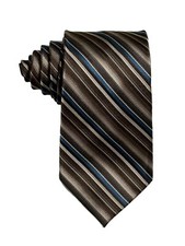 Calvin Klein 100 SILK Men  s Designer Striped Tie 62  X 3.25  
