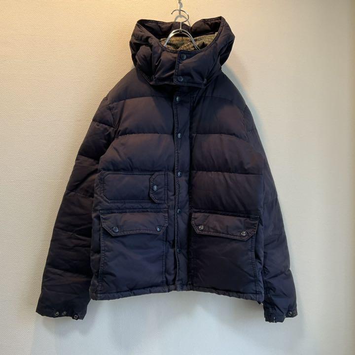 THE NORTH FACE パープルレーベル　Mネイビー THE NORTH FACE PURPLE LABEL Down Jacket Navy Cotton Size M