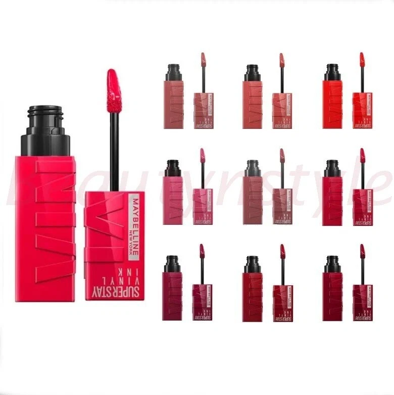 Maybelline Superstay Vinyl Ink Lipstick - Choose Your Shade