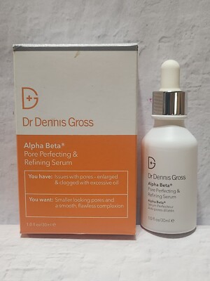 DR. DENNIS GROSS ALPHA BETA PORE PERFECTING & REFINING SERUM 1 OZ NIB
