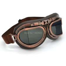Evomosa Vintage WWII Pilot Fliegende Brille Outdoor Brille f&uuml;r Motocross motorad