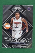 2022 Panini Prizm WNBA Ariel Atkins Emergent Washington Mystics #5