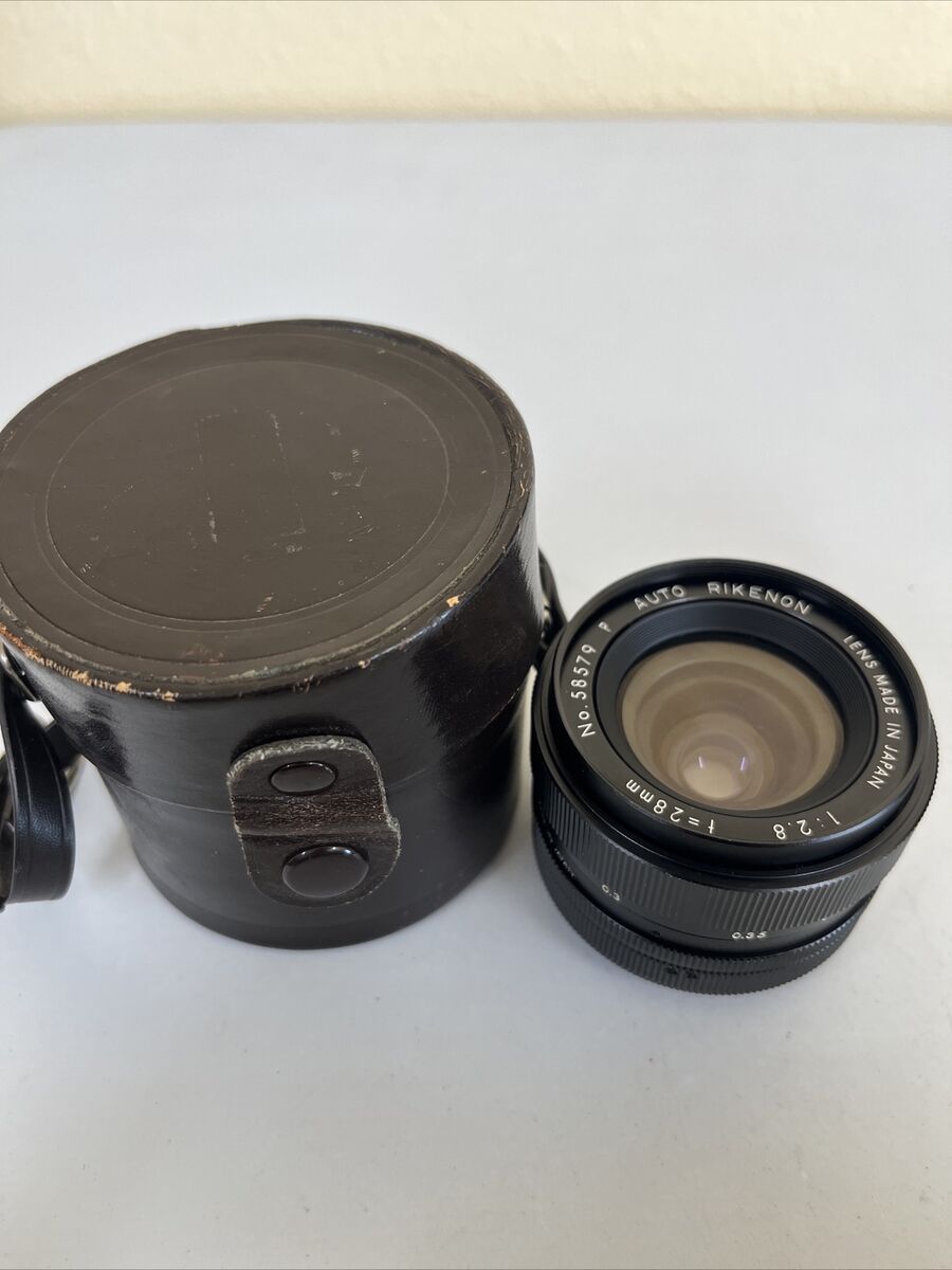 M42 Mount P Rikenon Auto 28mm f/2.8 Standard Prime MF Lens M42 Mount P Rikenon Auto 28mm f/2.8 Standard Prime MF Lens