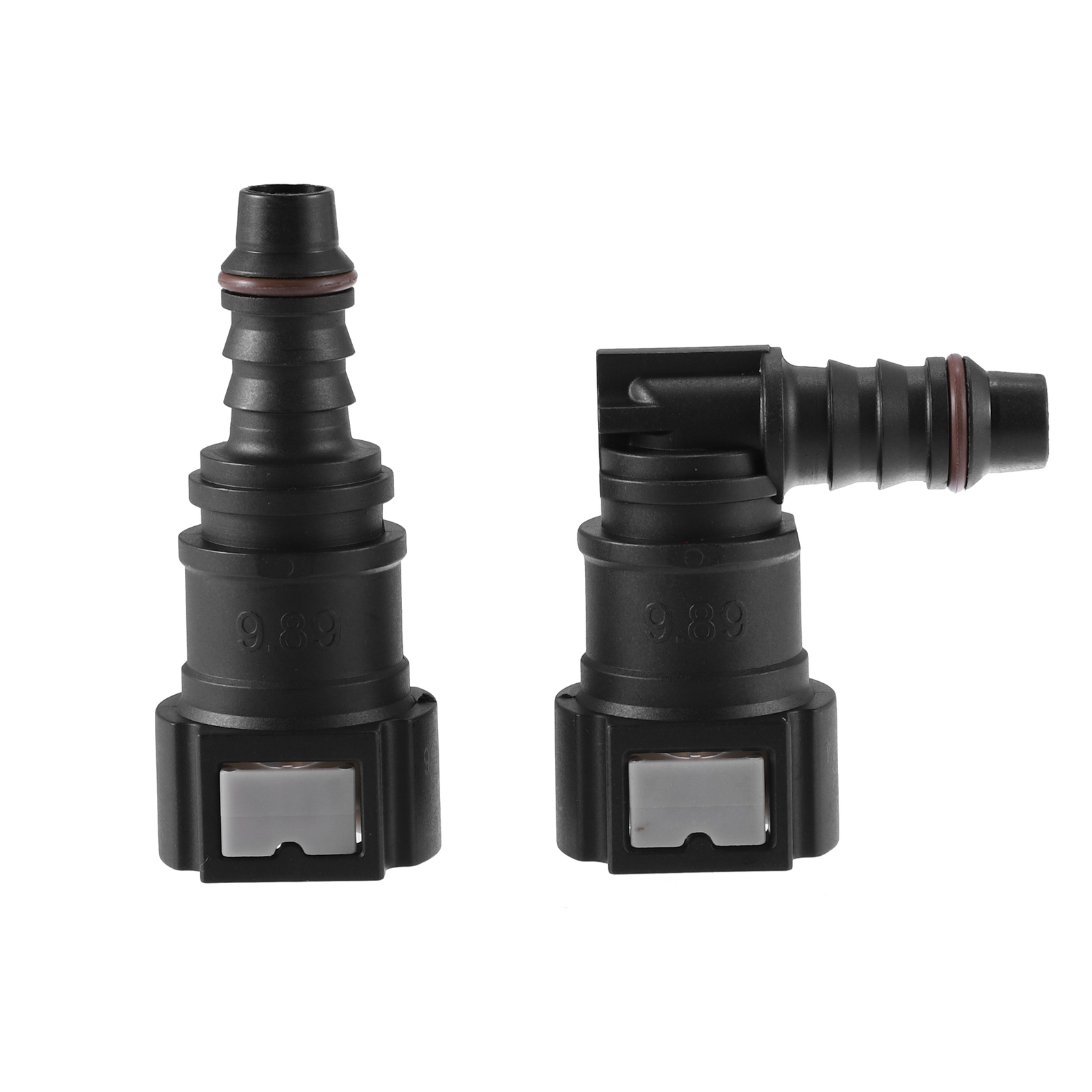 2 Connettori Rapido Per Tubo Carburante - Nylon, 9.89mm A 10.5mm - Sgancio Veloce Per Impianti Gas/Carburante - Foto 3