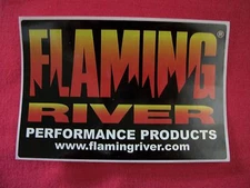 Flaming River Performance Products Sticker Decal Custom Cars Hot Rods Race Cars