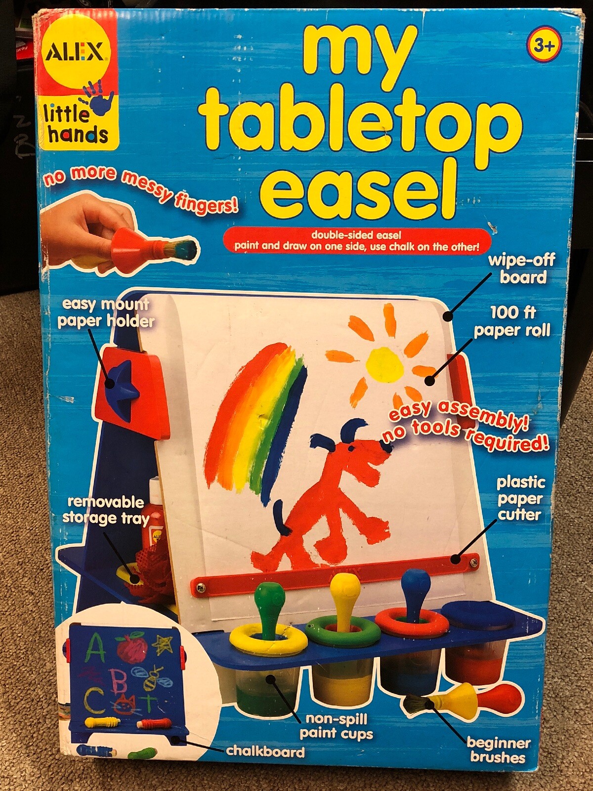 alex magnetic tabletop easel