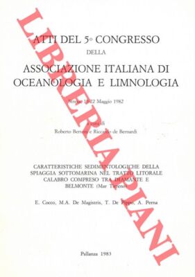 COCCO E. - DE MAGISTRIS M.A. - DE PIPPO GR. - BEIN A. - Sediment Eigenschaften
