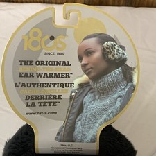Fleece Ear Warmer Original 180 s Behind The Head Black One Size