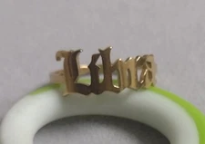 stainless steel Libra Zodiac Ring