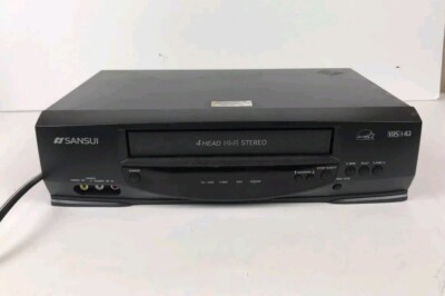 Sansui VHF6012 VCR HIFI Stereo VHS Player Video Cassette Recorder