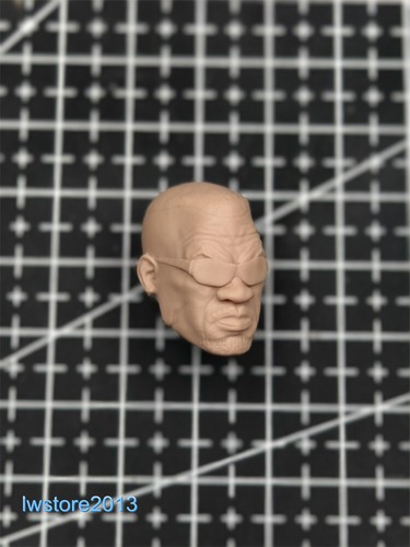 1:4 Blade Eric Brooks Head Sculpt Carved For 18" Male Action Figure Body Toys - Picture 3 of 5