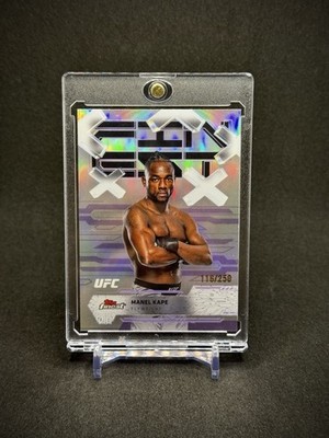 Manel Kape 2025 Topps Finest UFC  Purple Refractor /250 #30