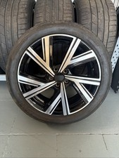 1 X VW VOLKSWAGEN POLO MK6 17” ALLOY WHEEL BERGAMO 2G0601025AP TYRE 215/45/17