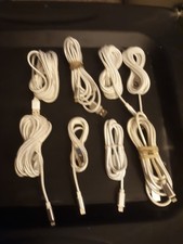 Lot Of 8 New USB Fast Charger Cable Cords For iPhone Asst.Sizes