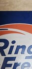 MacMillan Ring-Free Motor Oil Gas & Oil Advertising Sign / Blue, White & Orange — photo 9