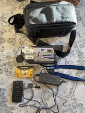 Sony Handycam CCD-TRV58 Vision Video Hi8 Camcorder Nightshot Tested Works