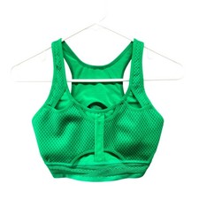 Nike Dri-Fit Swoosh Ultra Breathe Sports Bra S Medium Support Green Training