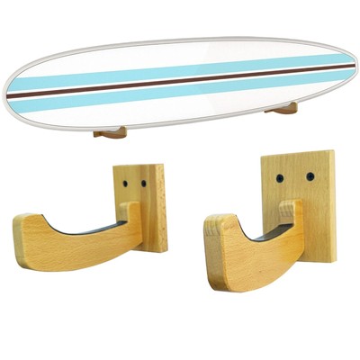 Surfboard Wall Mount Racks Sturdy Surf Board Wall Hangers Suitable For Longboard