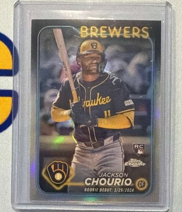2024 Topps Chrome Update - Refractors #USC30 Jackson Chourio Mint