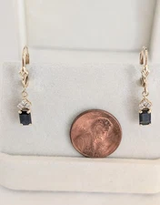 1.25 Carat Sapphire & Diamond 14K 2.1 Grams Retail Price $749 Make Me An Offer!