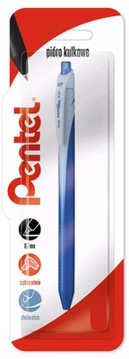 5902894022777 Pióro kulkowe 0,7 mm EnerGel BL437 niebieski 1 szt. Pentel