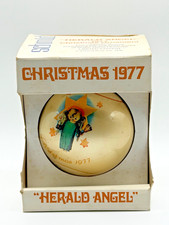 1977 HERALD ANGEL SCHMID CHRISTMAS ORNAMENT #4 LIMITED EDITION