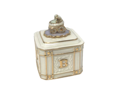 Lenox Treasure Trinket Baby Box A Child is a Blessing