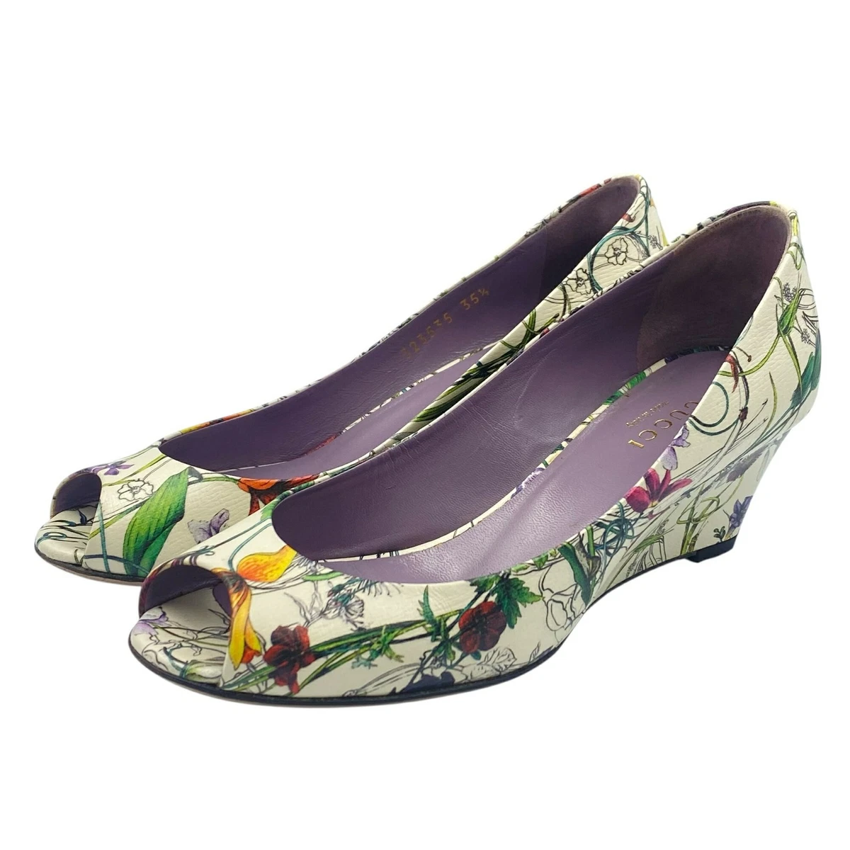Gucci Pump Floral Women's Leather Upper for sale | eBay