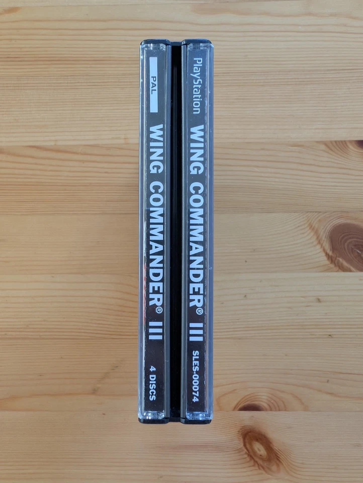 PS1 Playstation 1 Game Wing Commander 3 Heart Of The Tiger 4 X Disk Set - Image 2 of 4